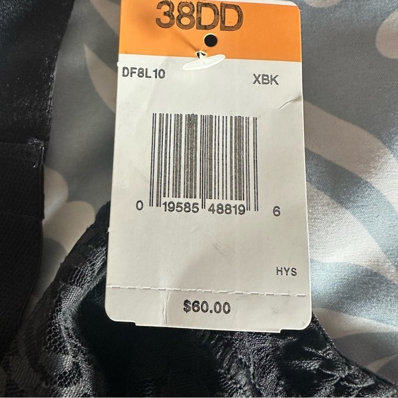 Bali Black Shapewear Bodysuit with Adjustable Straps with underwire - Picture 5 of 5